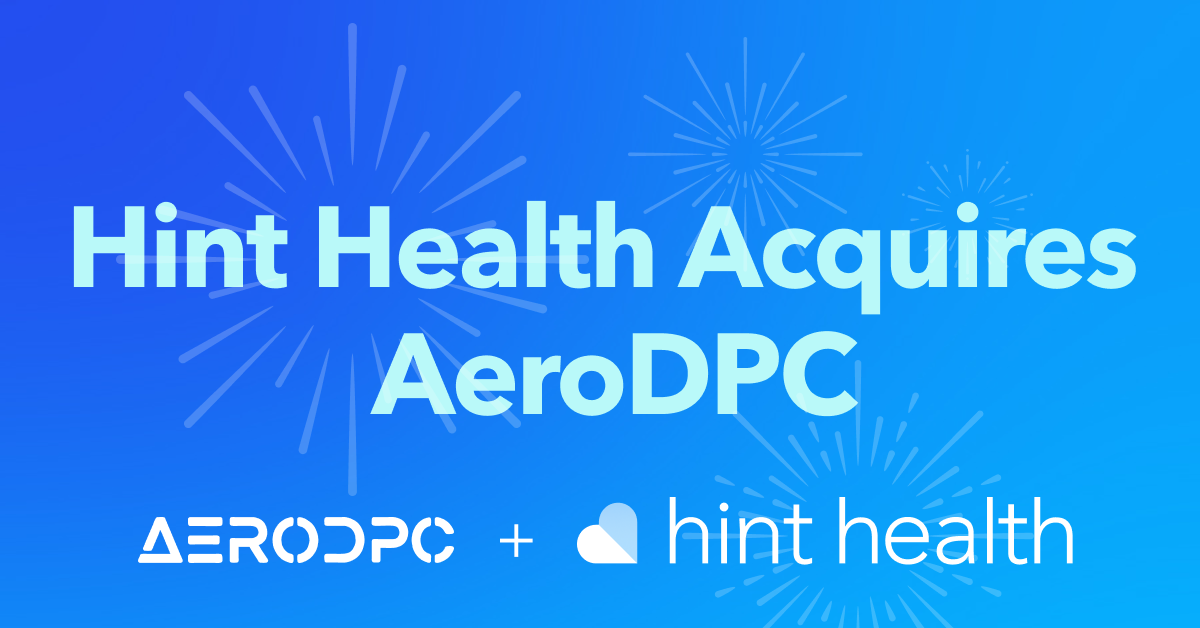 Hint Health Acquires AeroDPC to Offer End-to-End Solution for DPCs